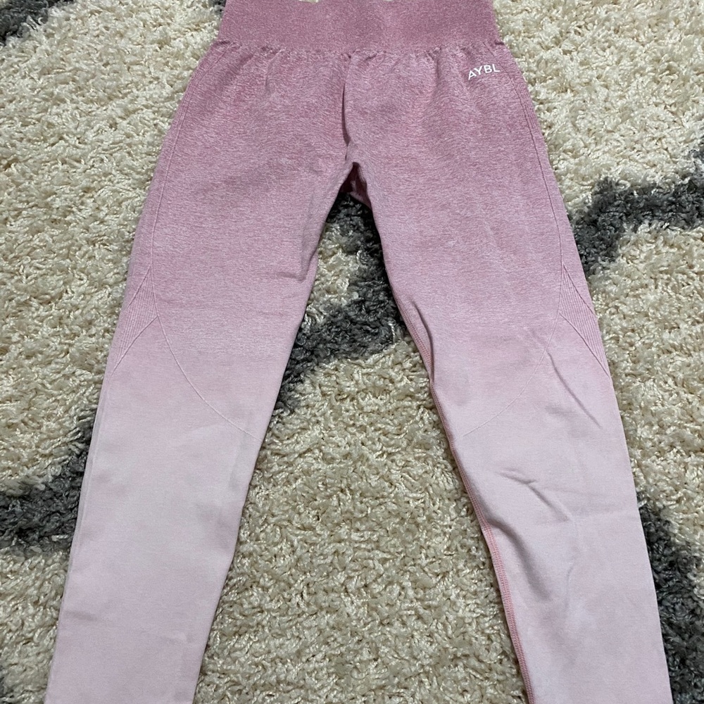 Aybl pink workout leggings